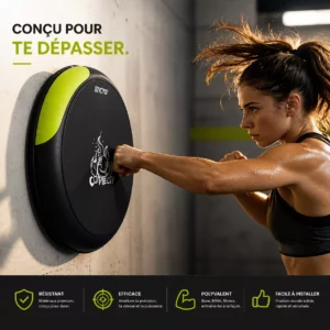 Cible de Boxe PU Courbée