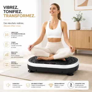 Plateforme Vibrante Fitness