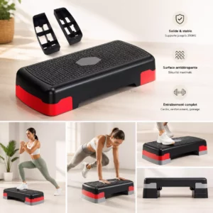 Step Aérobique Fitness 200kg